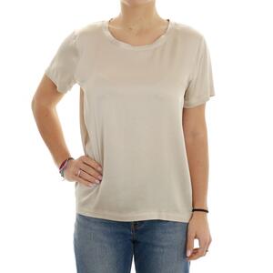 T-SHIRT VISCOSA VICOLO BEIGE